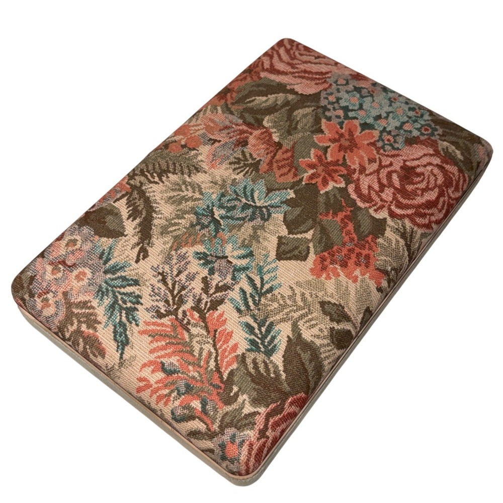 Floral Jewelry Box with Trinket Box Organizer Retro Vanity Storage Cottagecore